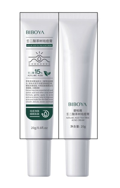 Package Design (Azelaic Acid Tea Tree Acne Cream)